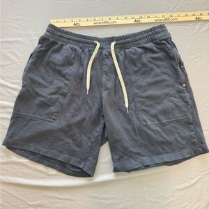 Vuori Blue Athletic Shorts